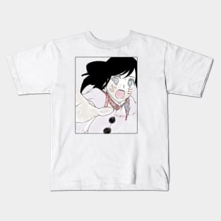 Shinsekai Yori ''REACH THE MOON'' V1 Kids T-Shirt